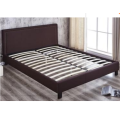 headboard wood leg slat wooden bed & mattress